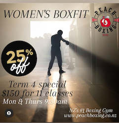Merchandise: WOMENS Boxfit Concession card