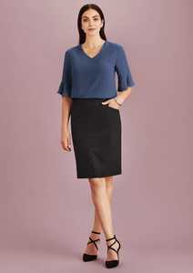 Products: Womens Siena Bandless Pencil Skirt - Peak Marketing