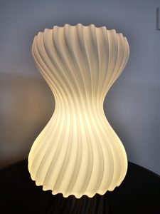 Products: Hourglass Contemporary Table Lamp – Elegant Form and Style