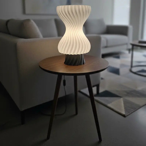 Products: Hourglass Contemporary Table Lamp – Elegant Form and Style
