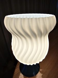 Products: Tress Contemporary Table Lamp – Luxury Light, Flowing Form