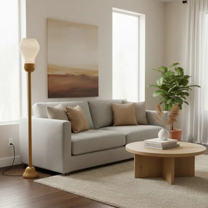 SunFlare Statement Floor Lamp for NZ Stylish Spaces