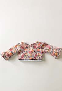 Clothing: Ruffle Blouse - Autumn