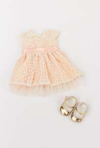 Clothing: Peach Party Outfit