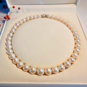 Pearl Necklace: 11-14mm  Grade AAA Freshwater Pearl Necklace