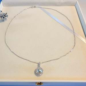 Sunflower Akoya 8-9mm Grade AAAA+ Pendant Necklace