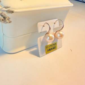 Freshwater Pearl Edisons Grade AAAA+ Silver Earrings