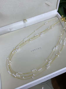 Gypsophila Freshwater Pearl Necklace