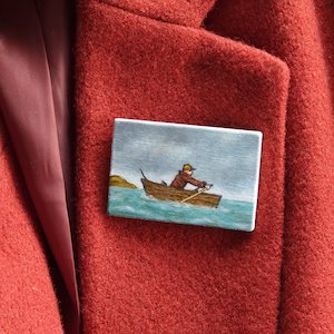 Mini-Bob: Rowboat - Pea Sea Art