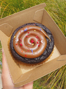 Products: GF Vegan Dark Chocolate + Chilli Cake BAKERY