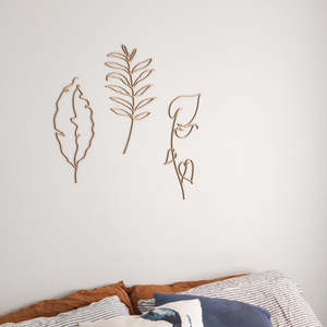 Single Line Leaves: Single Line NZ Native Collection