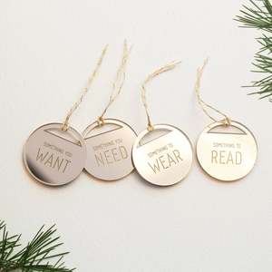 Gifts Under 50: Want Need Read & Wear Tags