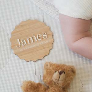 Personalised: Wavy Name Sign