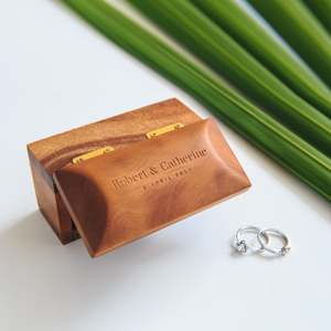 Personalised: Swamp Kauri Ring Box