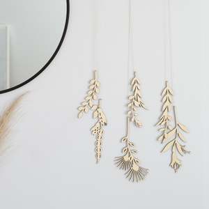 Kiwiana: NZ Native Floral Hangings