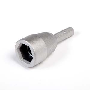 Alloy Adapter • single item (H66) • Aluminium Drill Driver for all screw-in Peggy Pegs