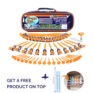 Tent: Peggy Peg StarterKit • Set incl. bag (PP03) • Complete Peg Pack 50 pegs ++