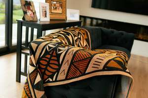 Pele Pasifikaknits: Lalaga Woven Throw