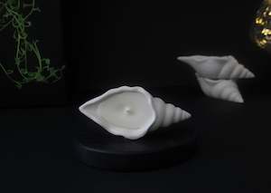 Creative Candle: Seashell Candle/Trinket Tray