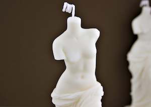 Creative Candles: Venus De Milo Goddess Sculpture Candle