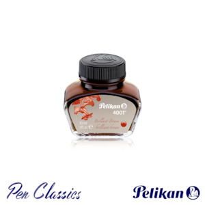 Pelikan 4001 Inks: Pelikan 4001 Brilliant Brown 30ml