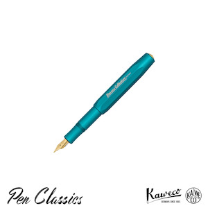 Kaweco Collection AL Sport Fountain Pen - Iguana Blue