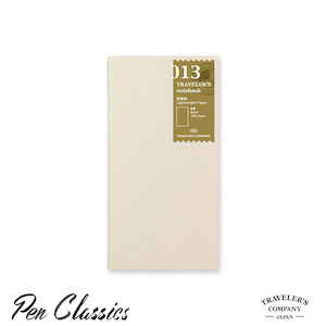 Travelers Notebook Regular: Traveler's Notebook Regular Refill 013 - Light Paper Notebook