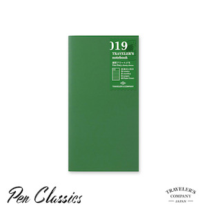 Traveler's Notebook Regular Refill 019 - Weekly Planner + Grid
