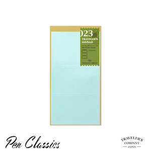 Traveler's Notebook Regular Accessory 023 - Film Pocket Stickers