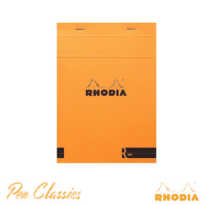 Paper 1: Rhodia R Orange A5 - Blank