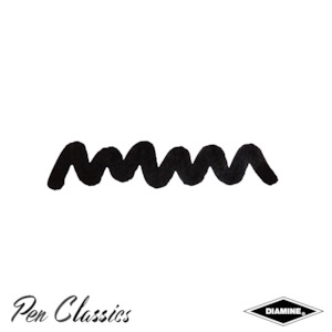 Standard International Cartridges: Diamine Jet Black Cartridge 6 Pack