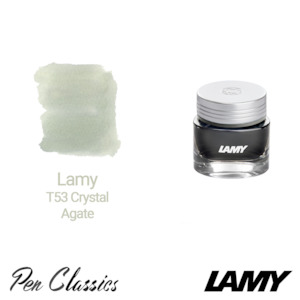Lamy Bottled Inks: Lamy T53 Crystal Ink Agate 30ml