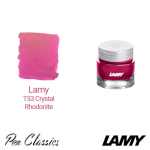 Lamy Bottled Inks: Lamy T53 Crystal Ink Rhodonite 30ml