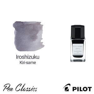Pilot And Namiki Bottled Inks: Pilot Iroshizuku Kiri-Same (Autumn Shower) 15ml Bottle