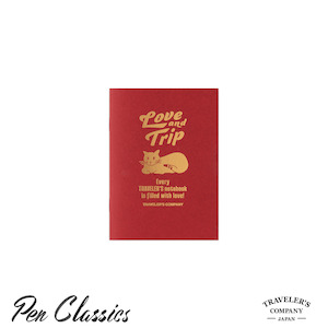 Traveler's Notebook Passport Refill - Love and Trip