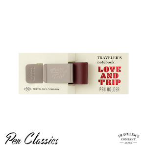 Travelers Company: Traveler's Notebook Accessory - Love and Trip Red Pen Holder