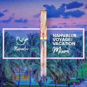 Nahvalur Voyage Miami Fountain Pen