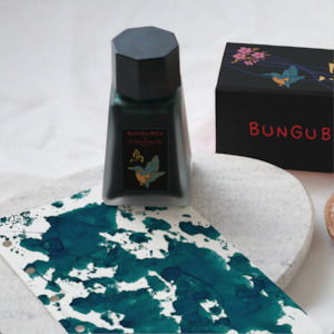 Bungubox x Esterbrook Kingfisher Teal 30ml Bottle