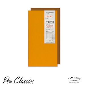 Traveler's Notebook 2026 Regular Refill - Weekly Vertical