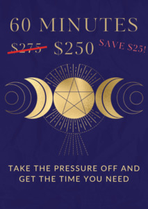 Products: 60 minute reading