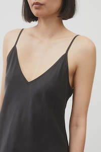 Loungewear: kohl silk cami - sample