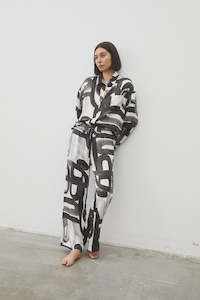 karesansui silk lounge pant - sample