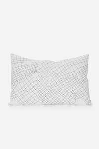Ikigai Small Cushions: white net pillowslip - last one!