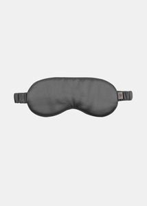 Charcoal silk eye mask