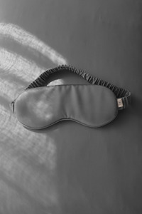 Silk Eye Masks: Charcoal Beauty Sleep Bundle