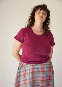 Buddy Mini Tee (Boysenberry)