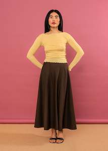 Last Ones: Frances Skirt (Chocolate)