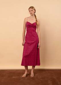 Exclusives: Philomena Dress (Dragonfruit)