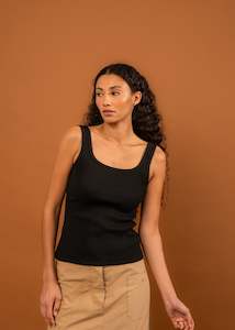 Leta Singlet (Black)