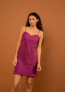 Marla Dress Magenta (Sample)
